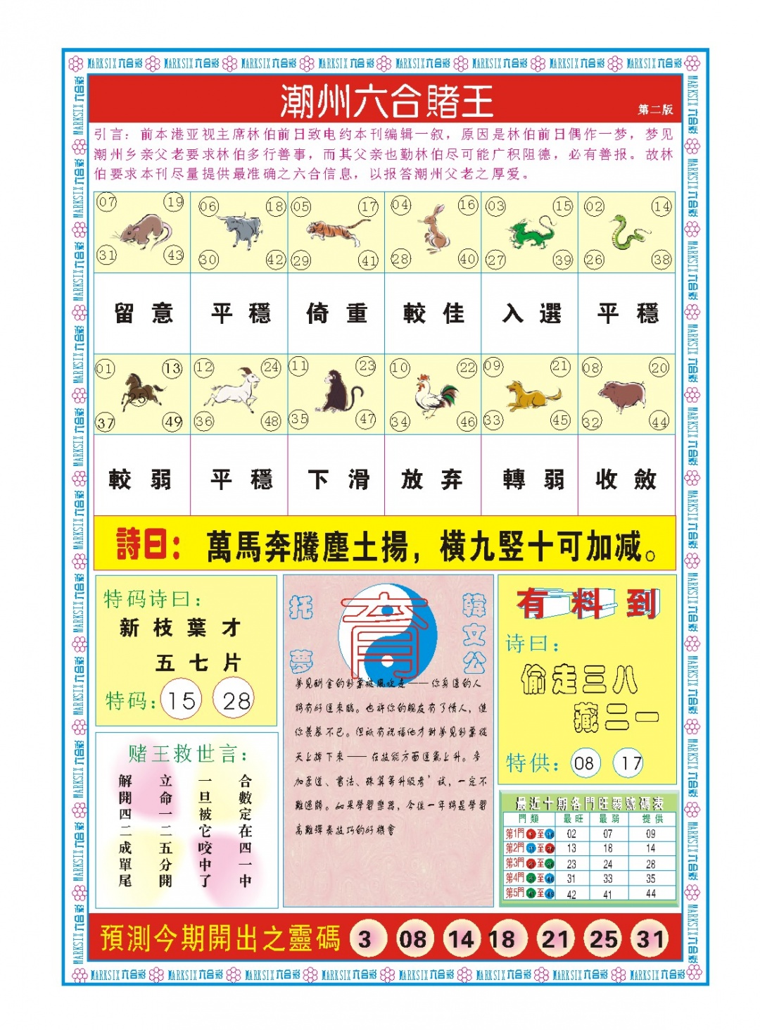 077期潮州六合赌王B[图]